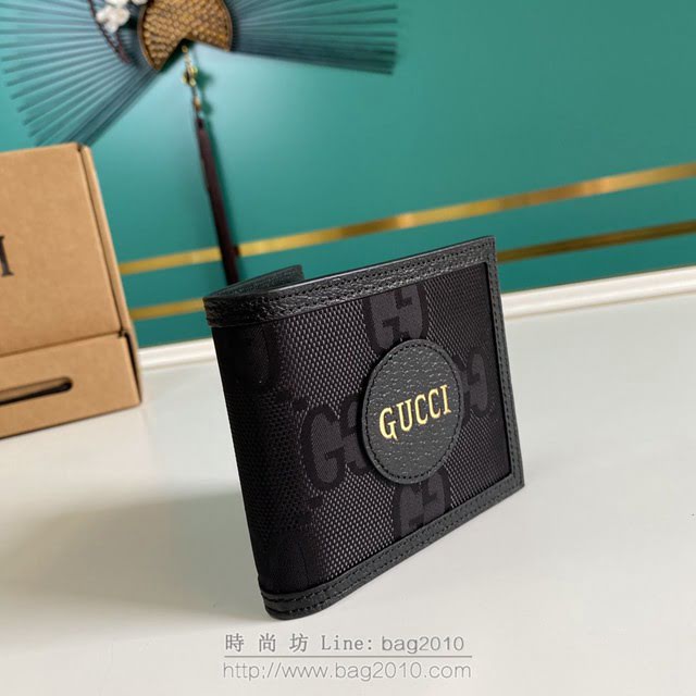 Gucci古馳包包 G家新款錢包 625573 古奇男士短夾錢包 克布 gdj1411